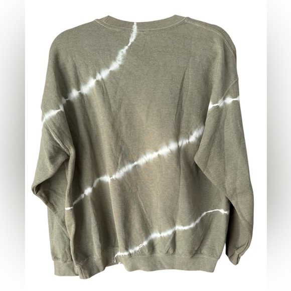 Mickey Mouse Walt Disney World Tie Dye Sweatshirt Crew neck Green Size Large - Picture 2 of 6